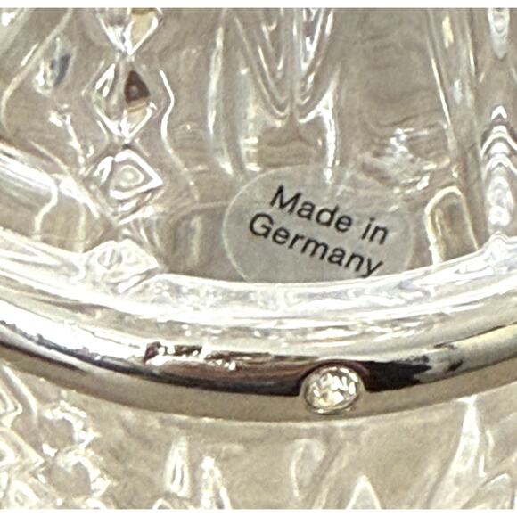 Lenox Pave Jewels Diamonds & Pearls Royal Egg Box Crystal Collectibles in Box - Picture 11 of 11